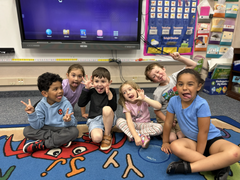 kids being silly at kcamp